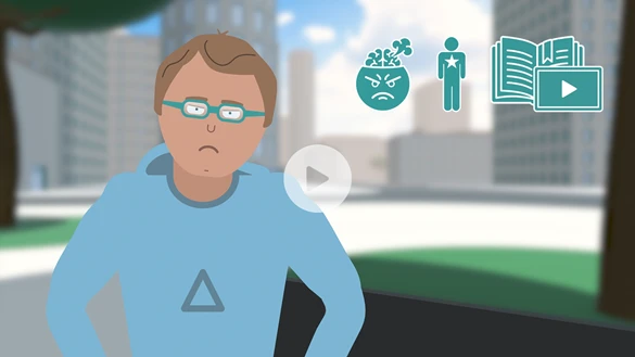 With a training video, you can convey knowledge to your employees efficiently and sustainably.
