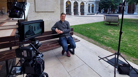 Die Dreharbeiten für den Film fanden Mitte Juni 2026 an drei Standorten der Universität Wien statt.