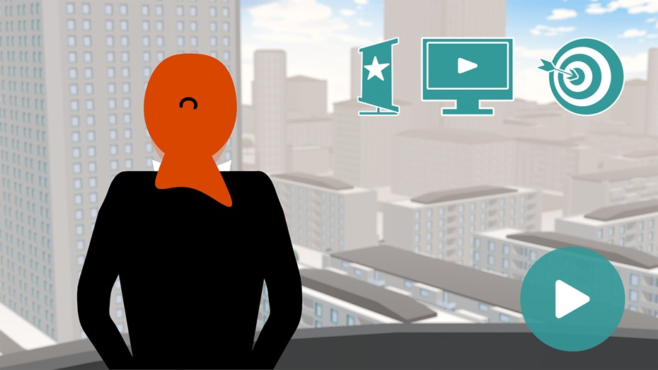 The animated video by Drehstrom Filmproduktion explains the advantages of a trade show video in more detail.